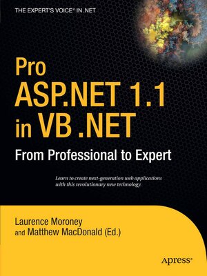 cover image of Pro ASP.NET 1.1 in VB .NET